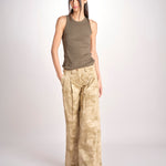 pantaloni camouflage KATHERINE MJD217_A02012 BEIGE CAMOUFLAGE jejia 