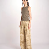 pantaloni camouflage KATHERINE MJD217_A02012 BEIGE CAMOUFLAGE jejia 