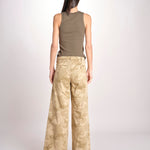 pantaloni camouflage KATHERINE MJD217_A02012 BEIGE CAMOUFLAGE jejia 