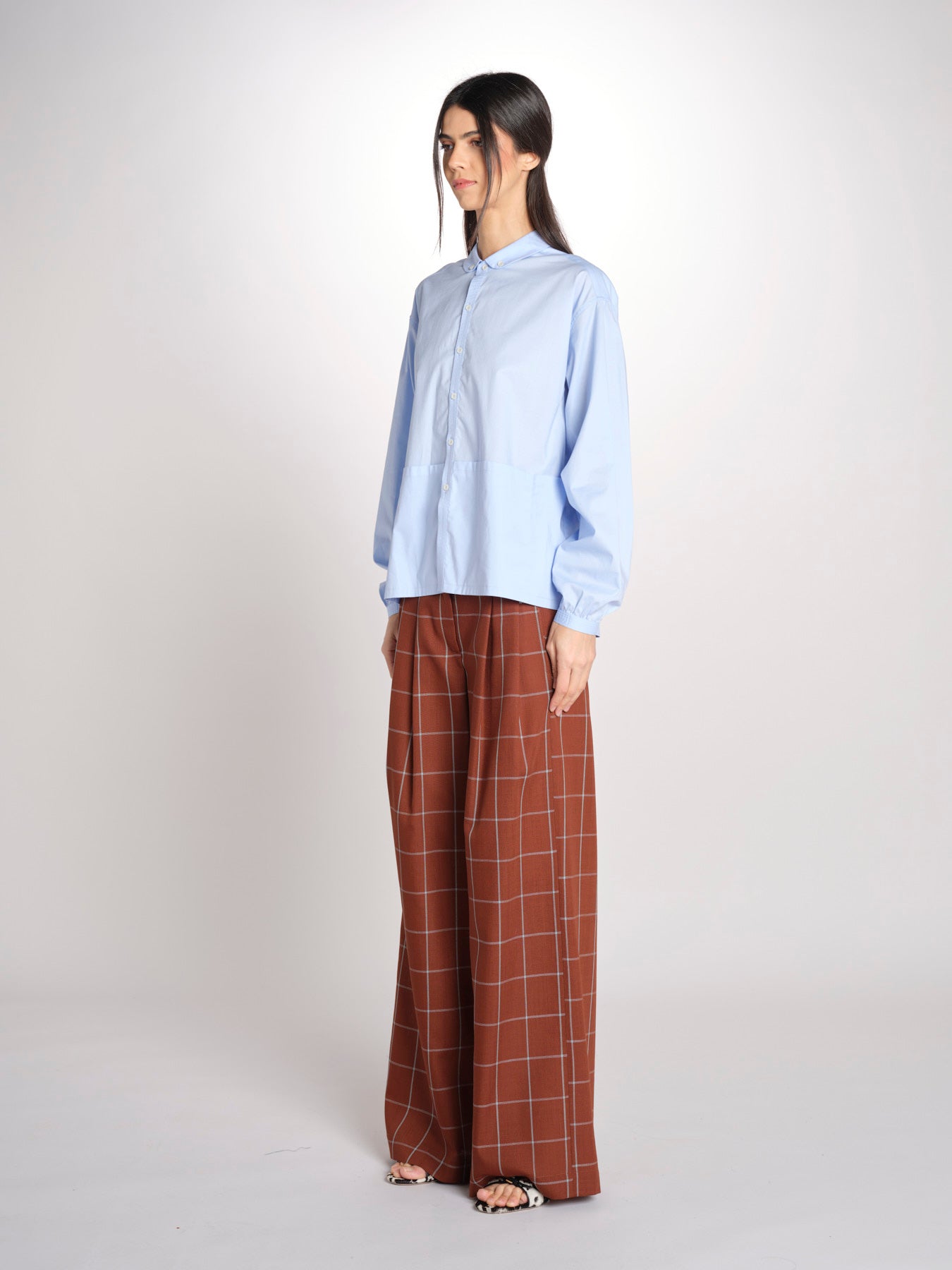 camicia con tasche LIVI MJD162_ATEX97 SKY BLUE jejia 