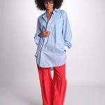 pantalone in seta MOSS MJD244 RED jejia 