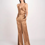 pantalone in seta JF009609 CINNAMON 0605 joseph 
