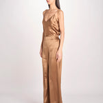 pantalone in seta JF009609 CINNAMON 0605 joseph 
