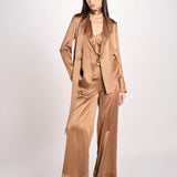 pantalone in seta JF009609 CINNAMON 0605 joseph 