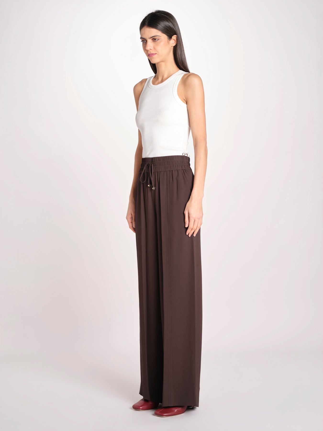 pantalone con coulisse JF009613 COCOA 1204 joseph 