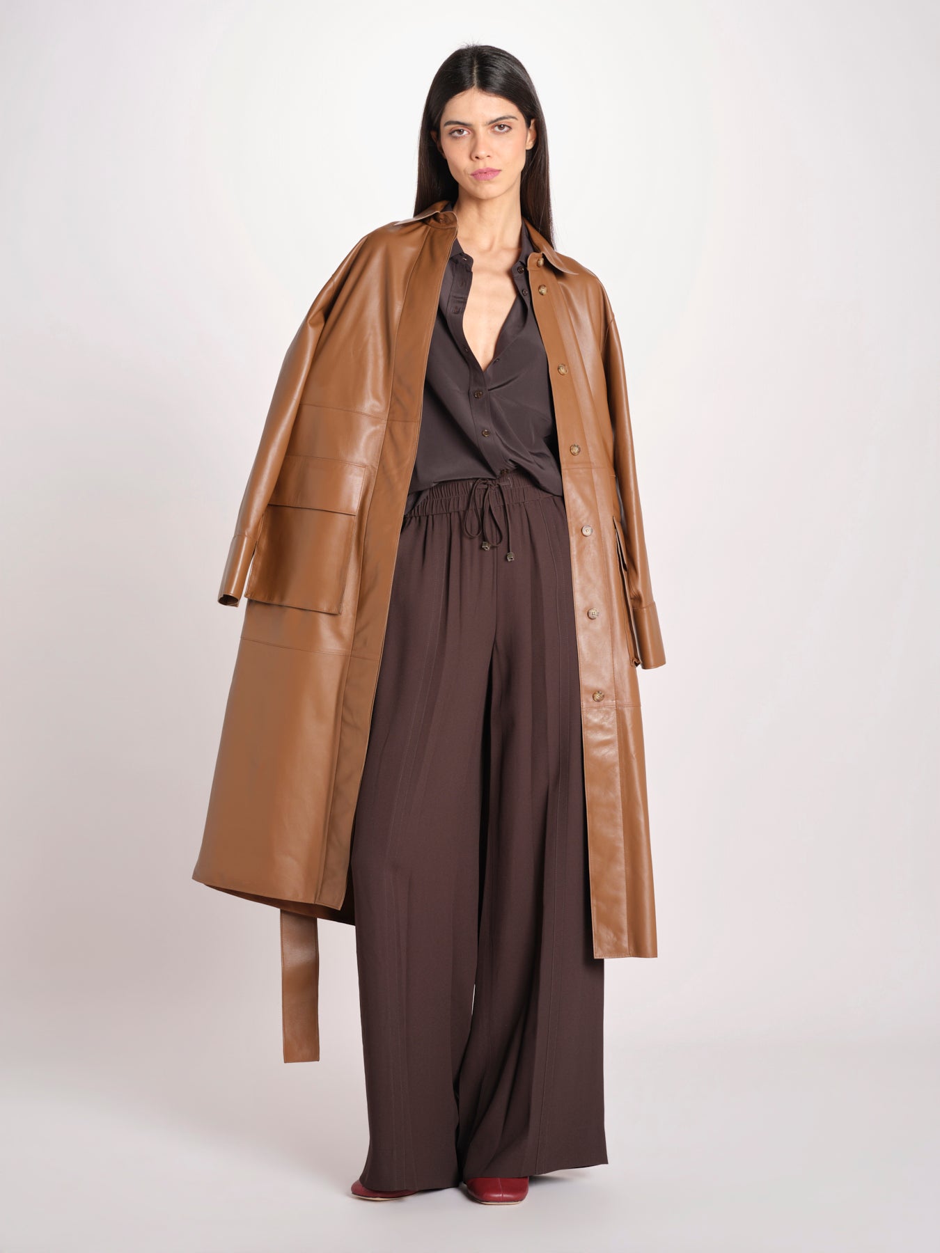 pantalone con coulisse JF009613 COCOA 1204 joseph 