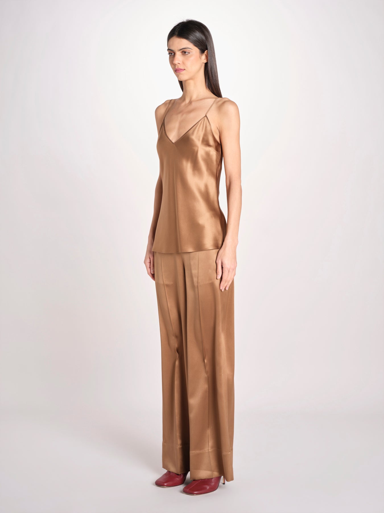 top in seta JF009634 CINNAMON 0605 joseph 