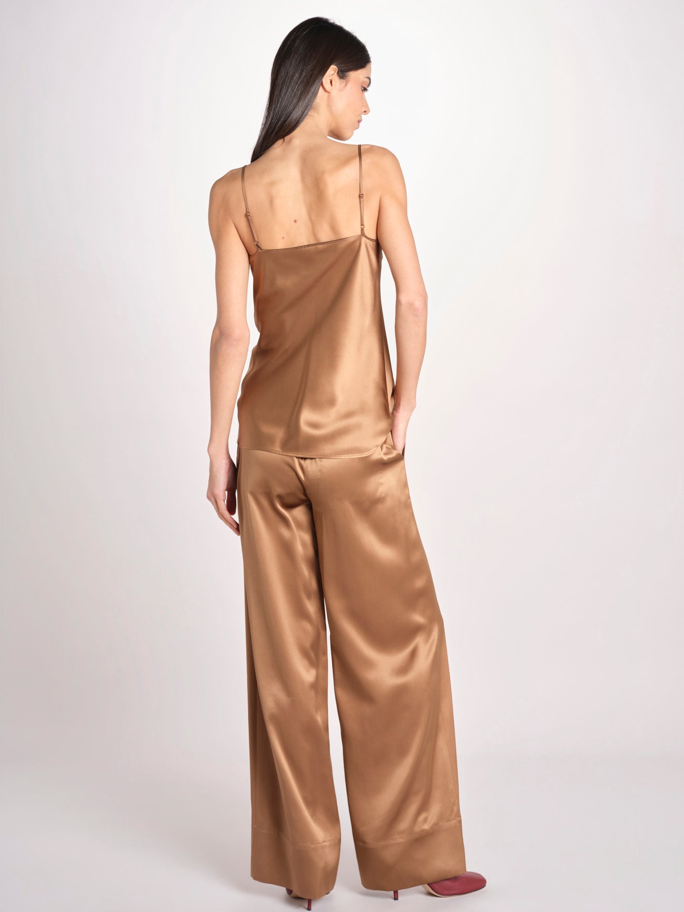 top in seta JF009634 CINNAMON 0605 joseph 