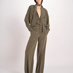 pantalone in seta JF009661 PALM LEAF 2308 joseph 