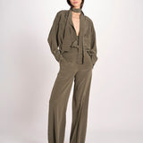 pantalone in seta JF009661 PALM LEAF 2308 joseph 