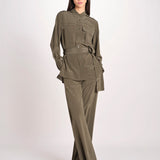 pantalone in seta JF009661 PALM LEAF 2308 joseph 