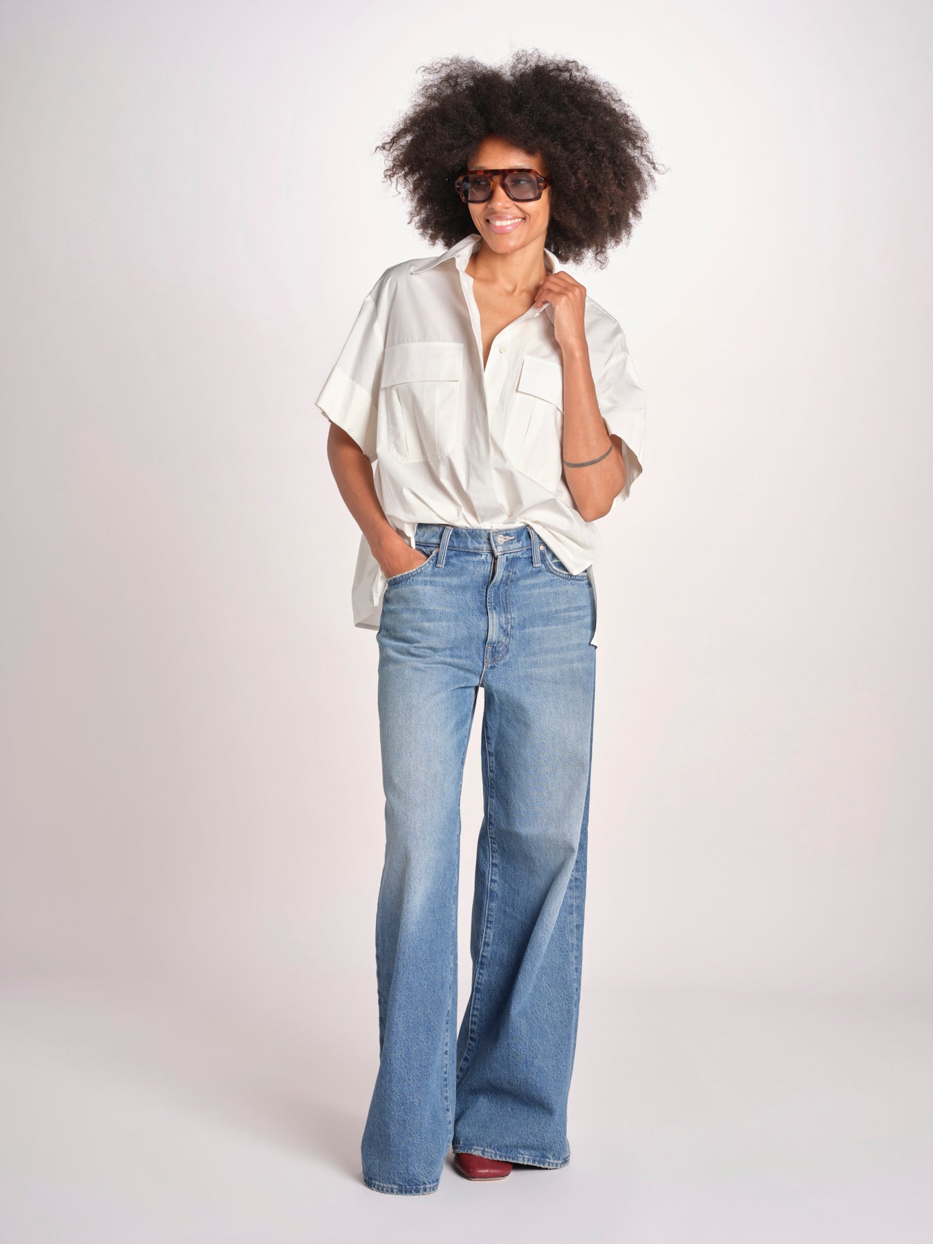 camicia m/c con tasche JF009663 PALM LEAF 2308 joseph 