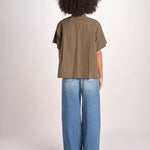 camicia m/c con tasche JF009663 PALM LEAF VER joseph 
