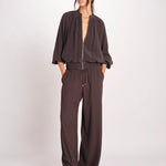 bomber in satin JF009669 COCOA 1204 joseph 