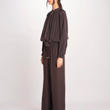 bomber in satin JF009669 COCOA 1204 joseph 