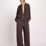 bomber in satin JF009669 COCOA 1204 joseph 
