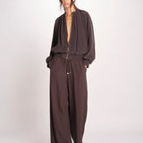 bomber in satin JF009669 COCOA 1204 joseph 