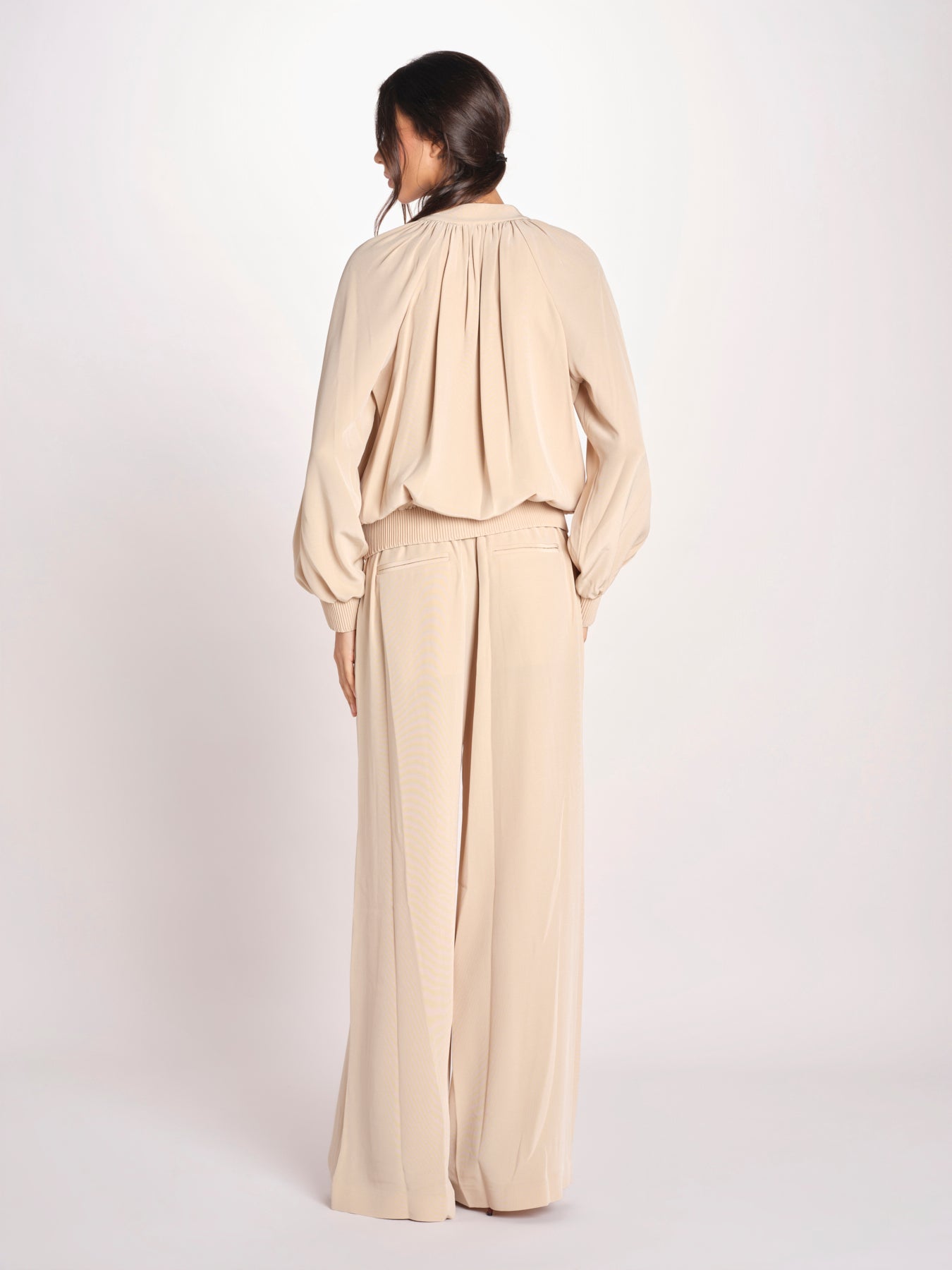bomber in satin JF009669 POWDER 0801 joseph 