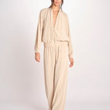 bomber in satin JF009669 POWDER 0801 joseph 