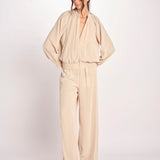 bomber in satin JF009669 POWDER 0801 joseph 