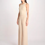 pantaloni in satin JF009671 POWDER 0801 joseph 