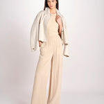 pantaloni in satin JF009671 POWDER 0801 joseph 