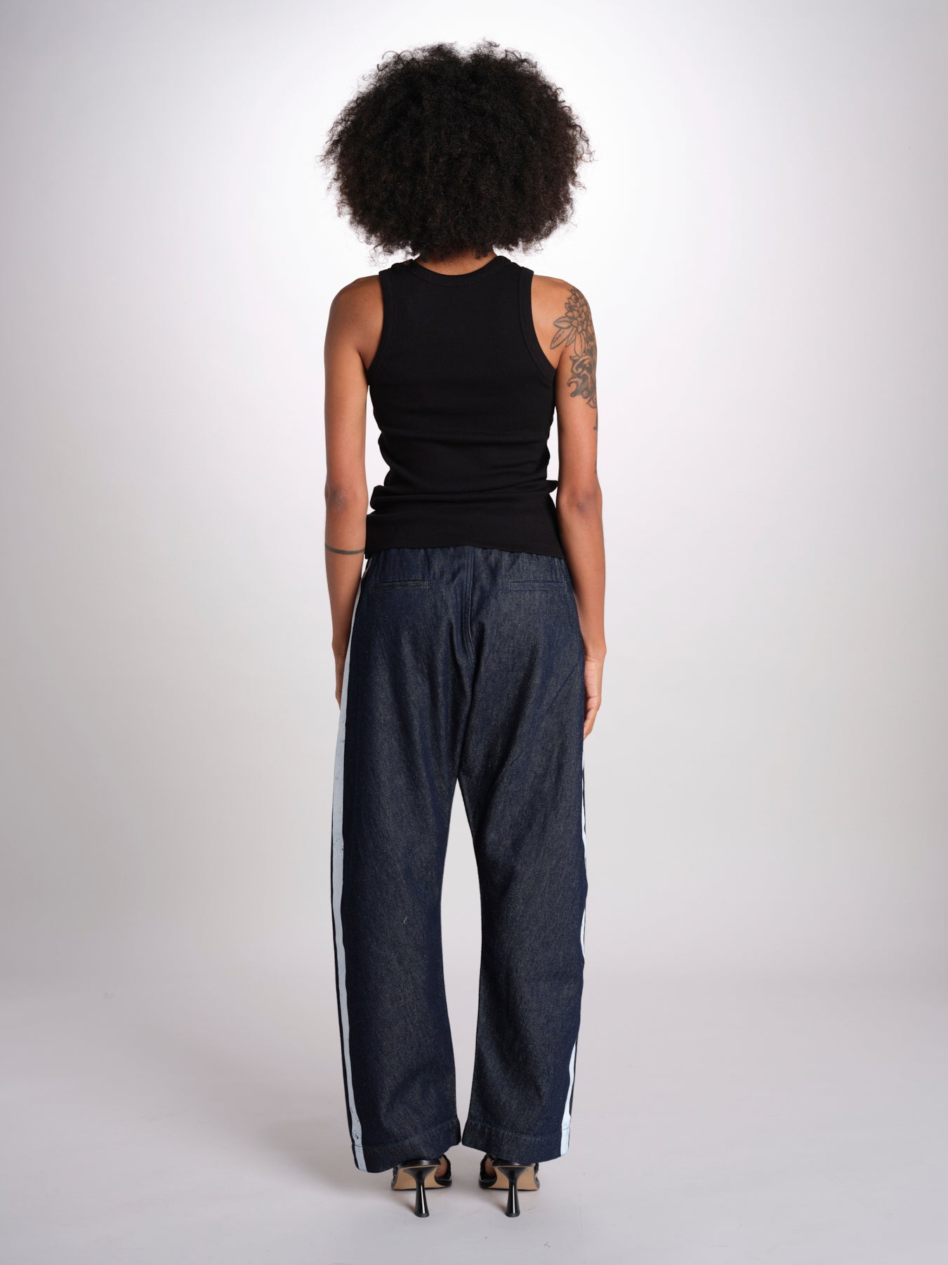 canottiera a costine JF009683 BLACK joseph 