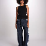 canottiera a costine JF009683 BLACK joseph 