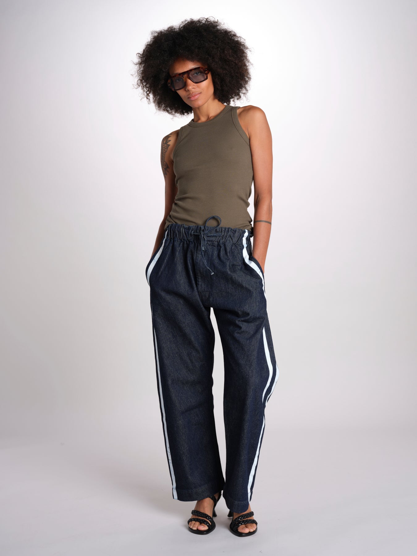 canottiera a costine JF009683 PALM LEAF 2308 joseph 