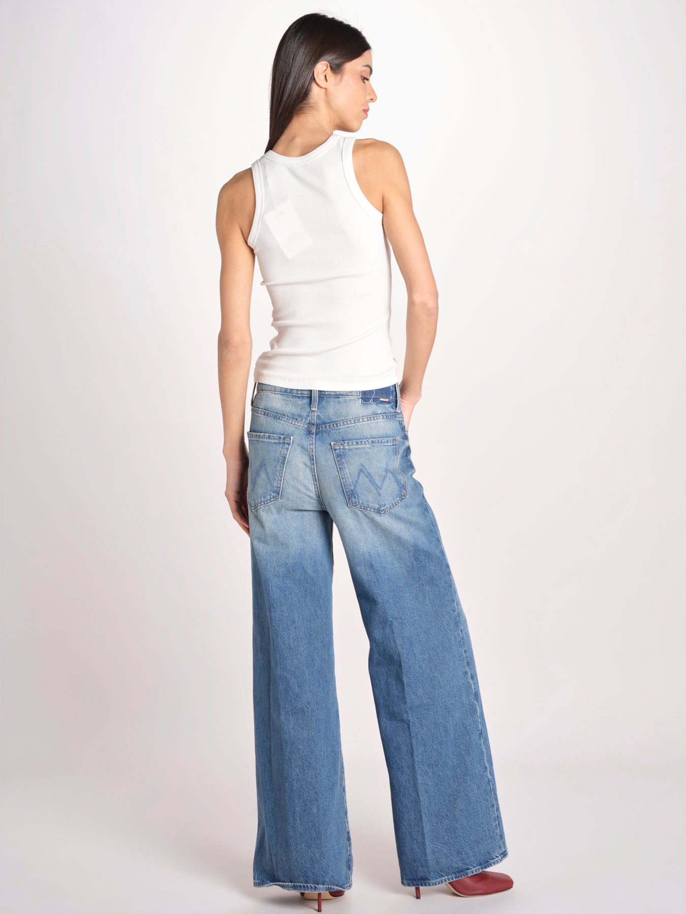 canottiera a costine JF009683 WHITE 0020 joseph 