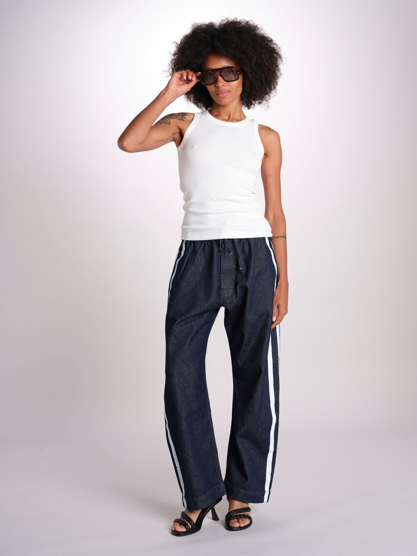 canottiera a costine JF009683 WHITE joseph 
