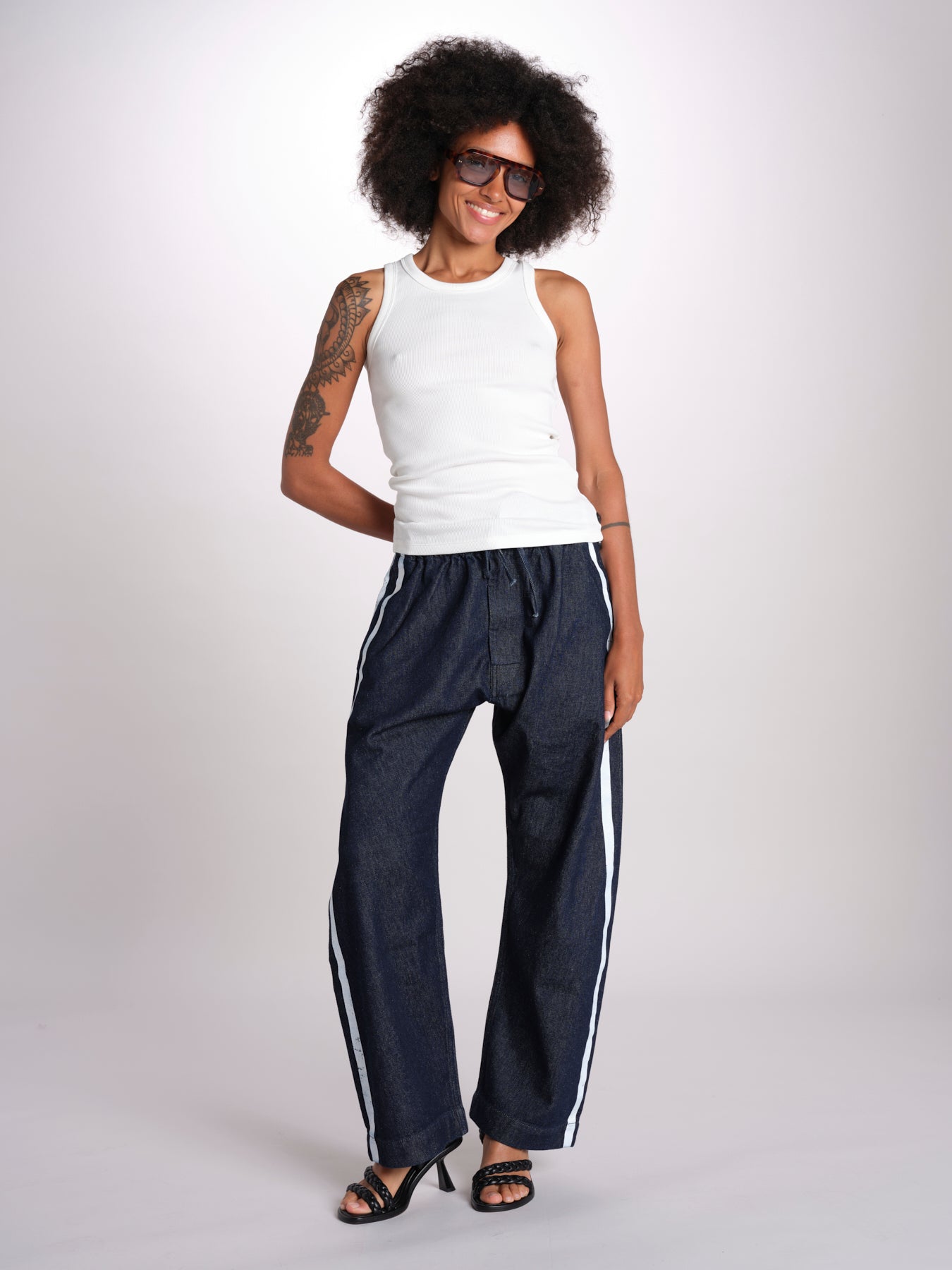 canottiera a costine JF009683 WHITE joseph 