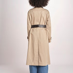 trench con tasche in pelle JF009690 DARK POWDER 1254 joseph 