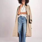 trench con tasche in pelle JF009690 DARK POWDER 1254 joseph 
