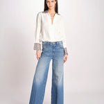 Camicia in lino LOUDI OFF WHITE jupe by jackie 