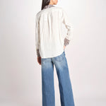 Camicia in lino LOUDI OFF WHITE jupe by jackie 