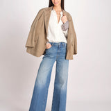Camicia in lino LOUDI OFF WHITE jupe by jackie 