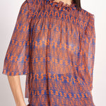 camicia con arricciature KBL0137 TE0271 kristina ti 