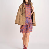 camicia con arricciature KBL0137 TE0271 kristina ti 