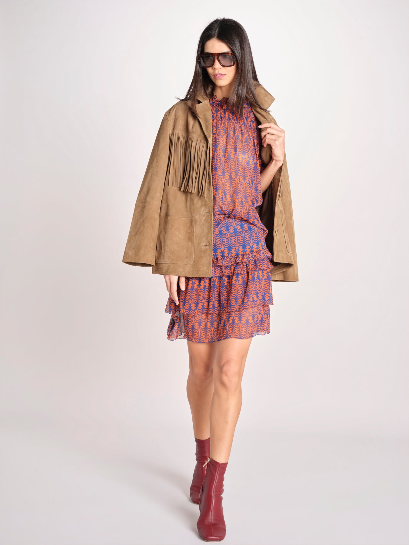 camicia con arricciature KBL0137 TE0271 kristina ti 