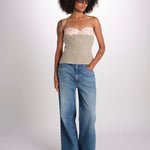 top jacquard floreale KTO0294 TE0268 kristina ti 