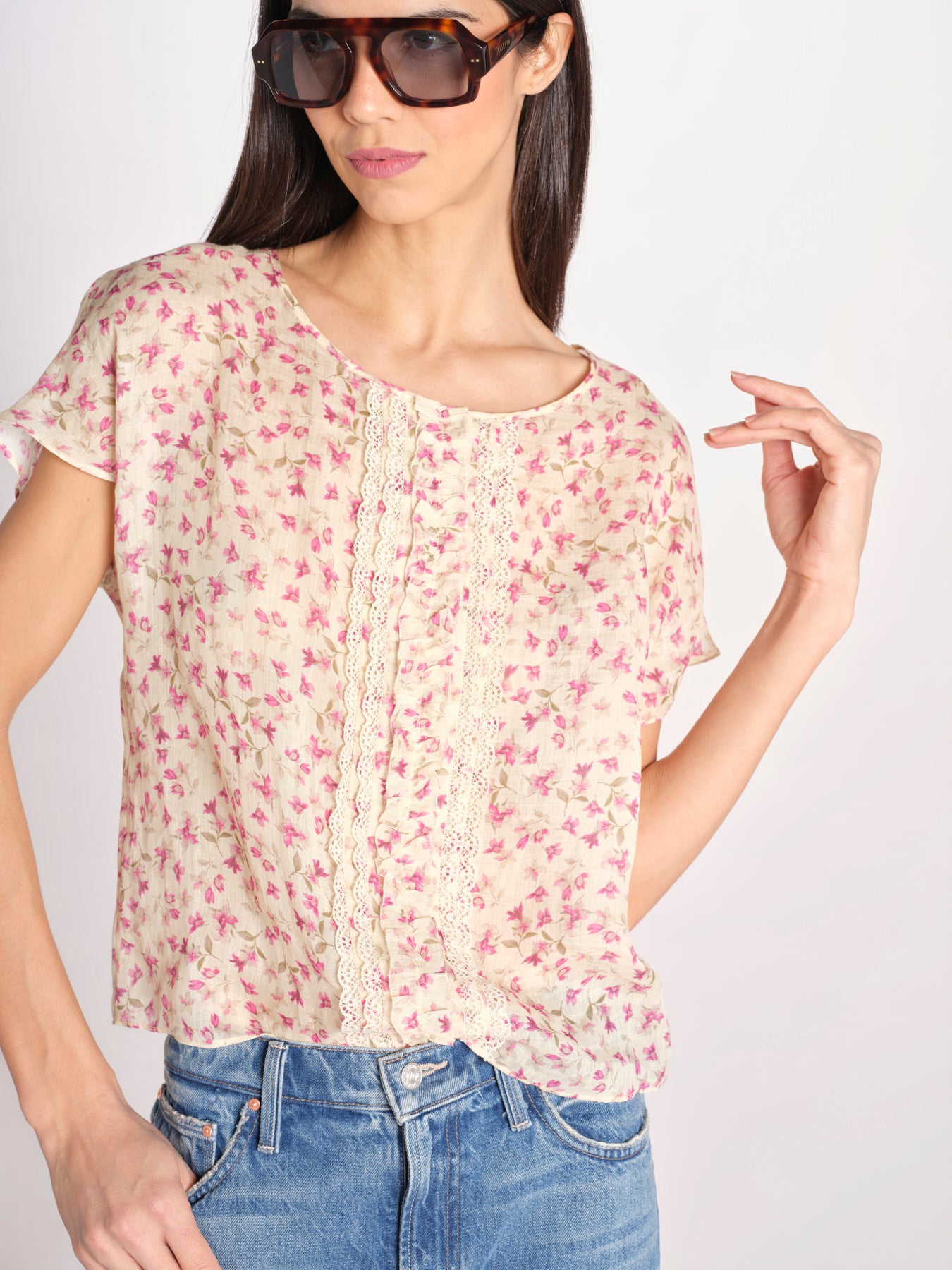 t-shirt in seta KTS0137 TE0267 kristina ti 