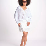 camicia voille nervature ALEXANBLATU BLANC laraethnics 