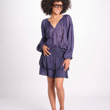 camicia voille nervature ALEXANBLATU ENCRE laraethnics 