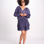 camicia voille nervature ALEXANBLATU ENCRE laraethnics 
