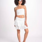 top fascia elastico MANDIBLATU BLANC laraethnics 