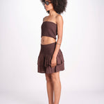top fascia elastico MANDIBLATU CHOCOLAT laraethnics 