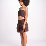 top fascia elastico MANDIBLATU CHOCOLAT laraethnics 