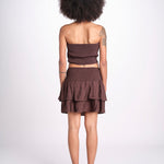 top fascia elastico MANDIBLATU CHOCOLAT laraethnics 