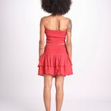 top fascia elastico MANDIBLATU CRANBERRY laraethnics 